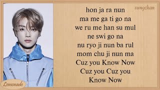 NCT U  Know Now Easy Lyrics [upl. by Atiekahs]