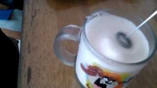 Aerolatte Review Frothing Cold Milk In Under 1 Minute [upl. by Kiki569]